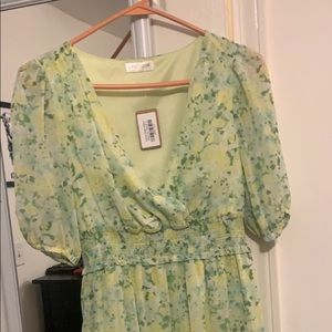 Vestique Green Dress